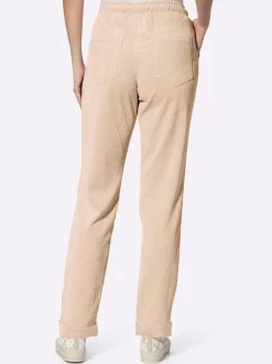Cordhose mit Rundum-Dehnbund