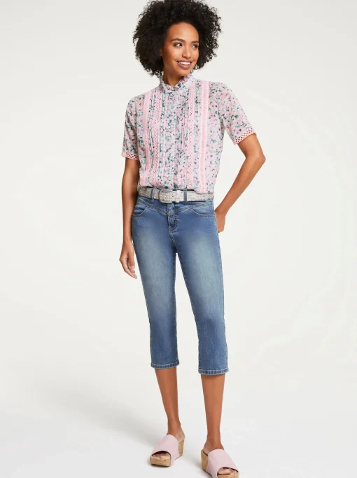 Druckbluse