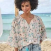 Druckbluse