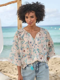 Druckbluse