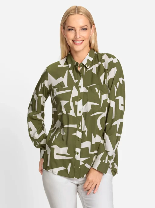 Druckbluse