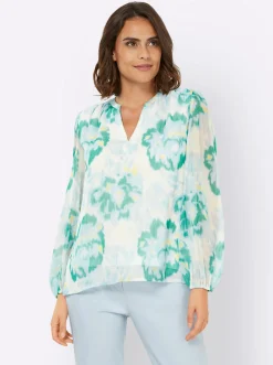Druckbluse