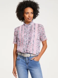 Druckbluse
