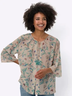 Druckbluse