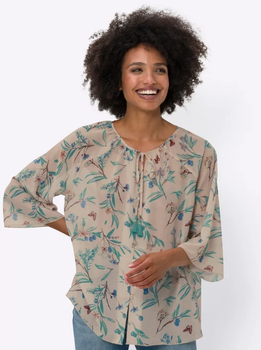 Druckbluse