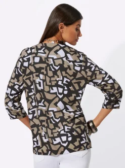 Druckbluse