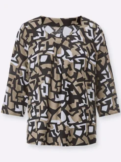 Druckbluse