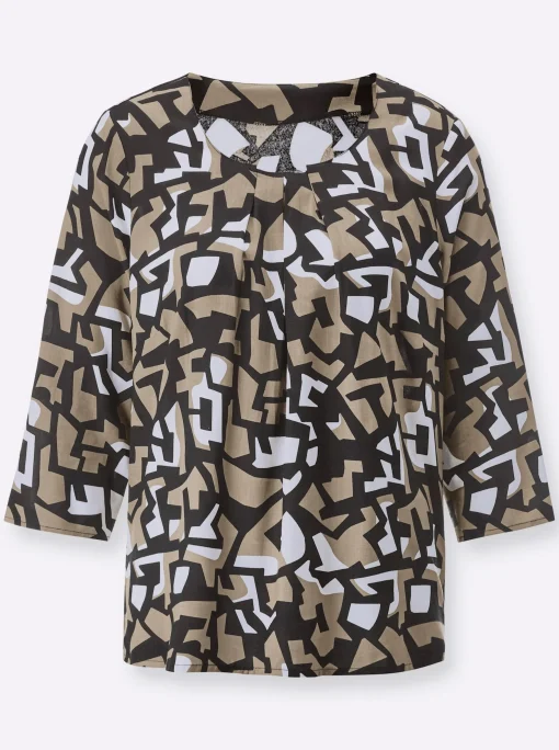 Druckbluse