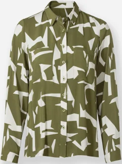 Druckbluse