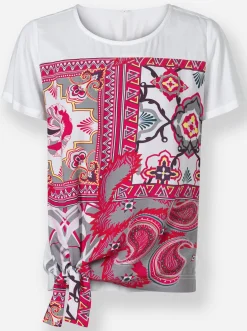 Druckbluse