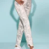 Druckhose in Batik-Optik