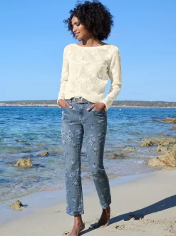 Druckhose mit Push-up-Effekt