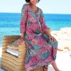 Druck-Kleid