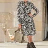 Druck-Kleid