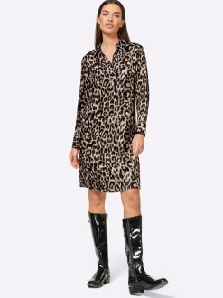 Druck-Kleid