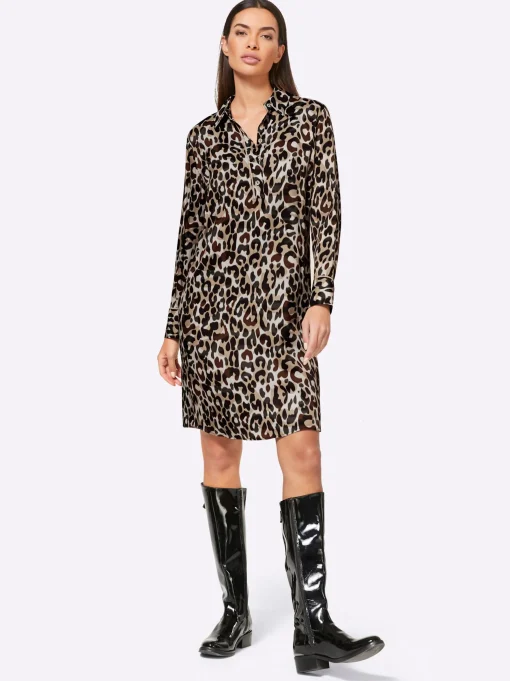 Druck-Kleid