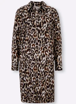 Druck-Kleid