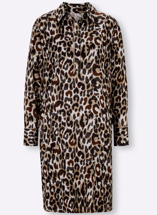 Druck-Kleid