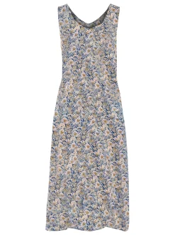 Druckkleid in Bahnenform, figurumspielend