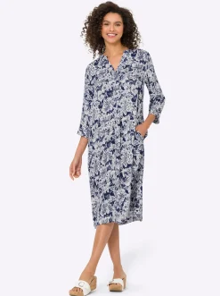 Druckkleid in Modal-Webqualität