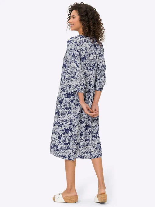 Druckkleid in Modal-Webqualität