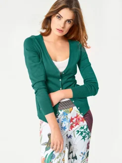 Feinstrickjacke im Cardigan-Style