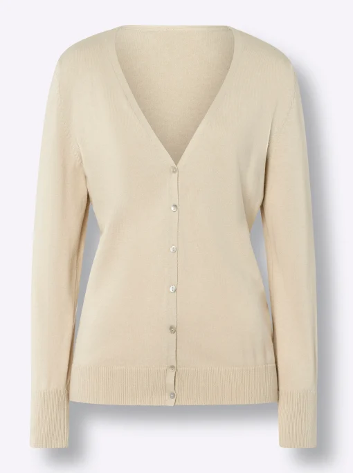 Feinstrickjacke im Cardigan-Style