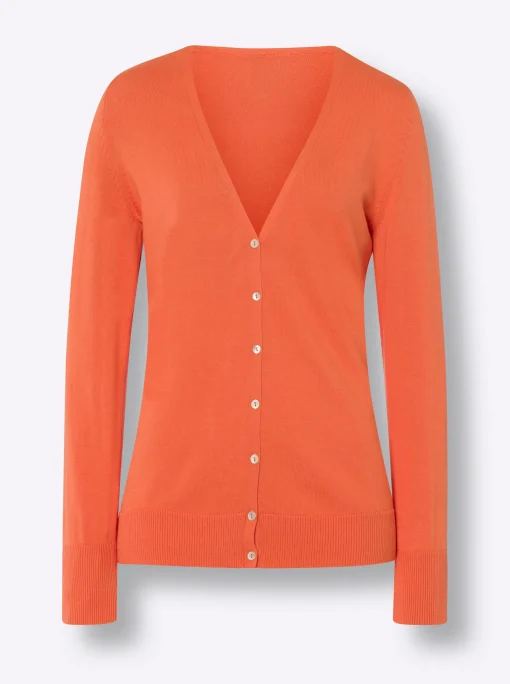 Feinstrickjacke im Cardigan-Style