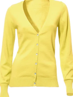 Feinstrickjacke im Cardigan-Style