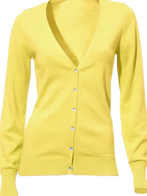 Feinstrickjacke im Cardigan-Style