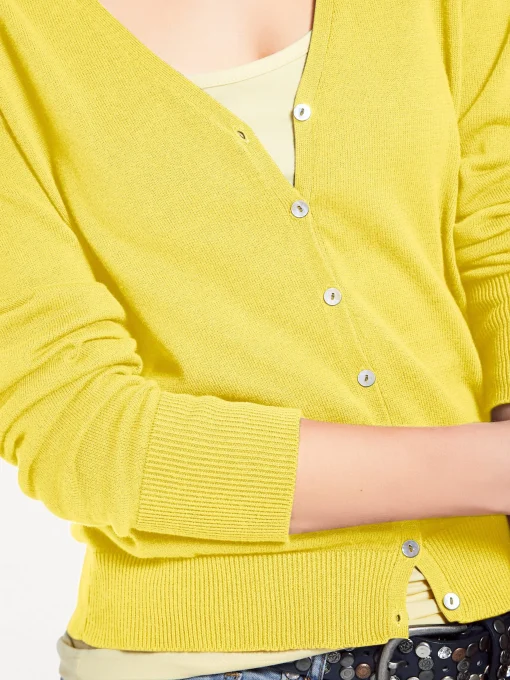 Feinstrickjacke im Cardigan-Style
