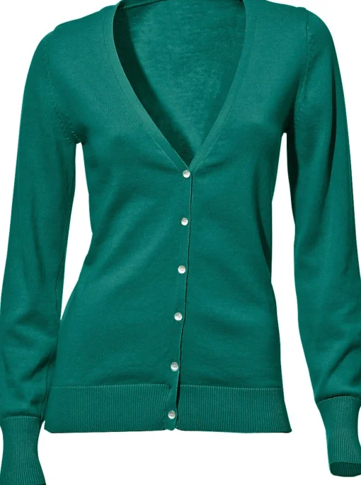 Feinstrickjacke im Cardigan-Style