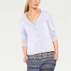 Feinstrickjacke mit Reverskragen