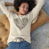 Feinstrickpullover aus Melangegarn