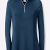 Feinstrickpullover mit Troyerkragen