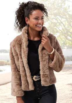 Fellimitatjacke