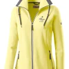 Fleecejacke mit schrägen Reißverschluss-Taschen