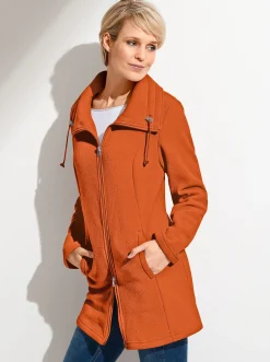 Fleecejacke mit 2-Wege-Reißverschluss