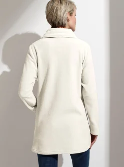 Fleecejacke mit 2-Wege-Reißverschluss
