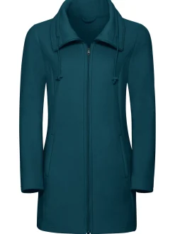 Fleecejacke mit 2-Wege-Reißverschluss