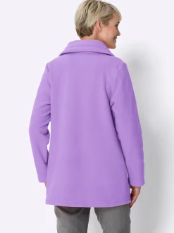 Fleecejacke mit 2-Wege-Reißverschluss