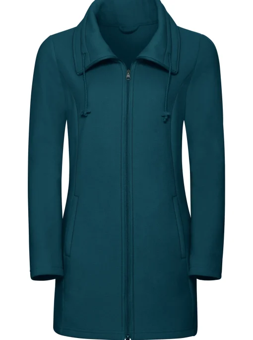 Fleecejacke mit 2-Wege-Reißverschluss