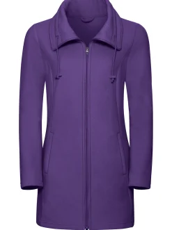 Fleecejacke mit 2-Wege-Reißverschluss