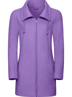 Fleecejacke mit 2-Wege-Reißverschluss