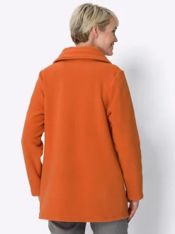 Fleecejacke mit 2-Wege-Reißverschluss