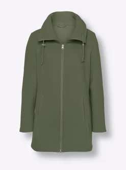 Fleecejacke mit 2-Wege-Reißverschluss
