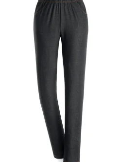 Freizeithose mit Kontrastnähten