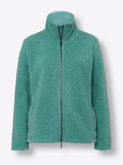 Freizeitjacke aus Teddy-Fleece