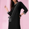 Freizeitkleid im Athleisure-Look