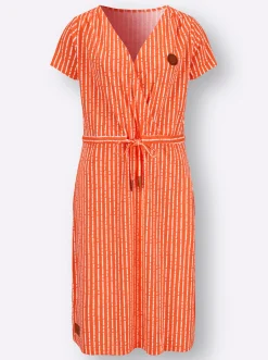 Freizeitkleid in Wickel-Optik